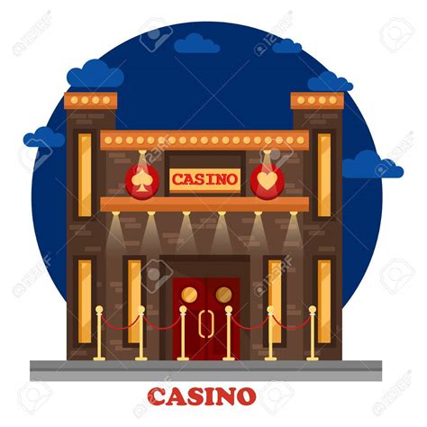 Casino Building Clipart - Enhance Your Designs with Vibrant Graphics